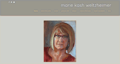 Desktop Screenshot of mariekash.com